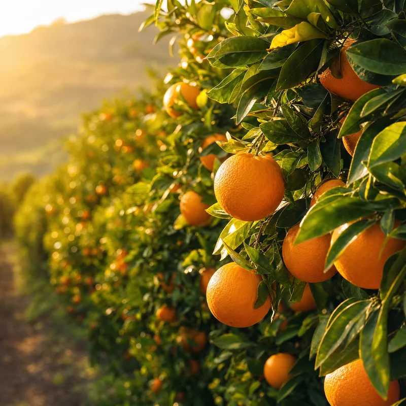 Naranjales, aroma cítrico