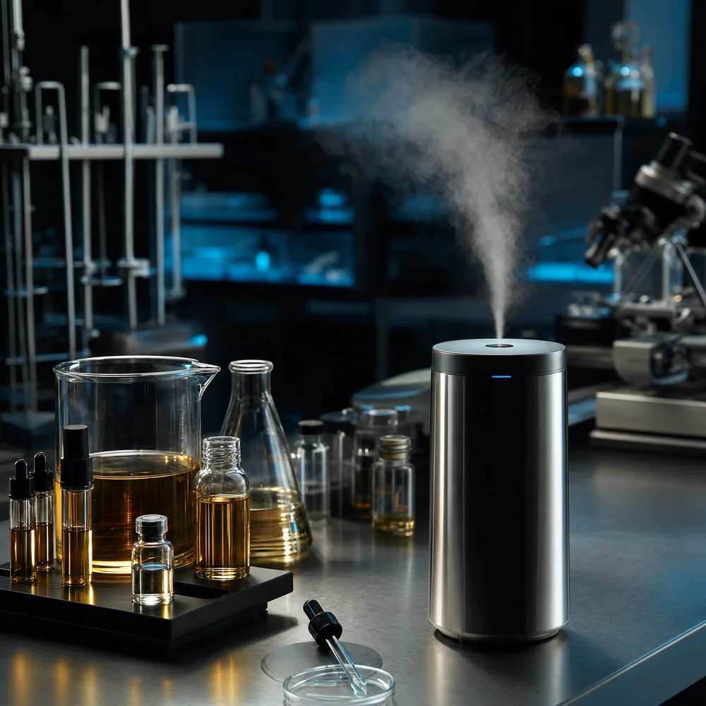 Laboratorio de ingeniería de aromas: la ciencia detrás de la nebulización en frío